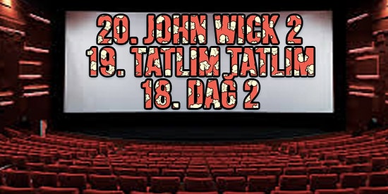 Sinema Severler Buraya! 2017 Yılında Ülkemizde En Çok İzlenen Filmleri Biliyor musunuz? 🎬