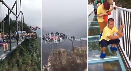 Yükseklik Korkusu Olanlar Uzak Dursun! Binlerce Metre Yükseklikte İnsana Üç Buçuk Attıran Yerler