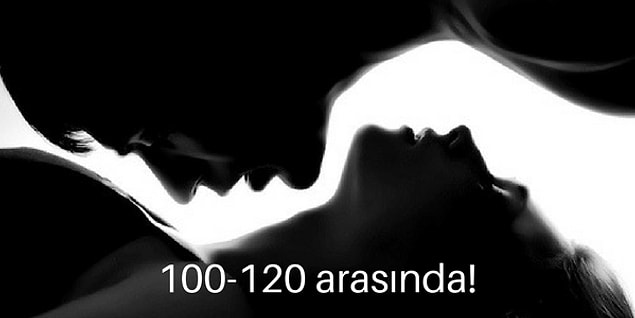 Senin seks IQ'un: 100-120 arasında!