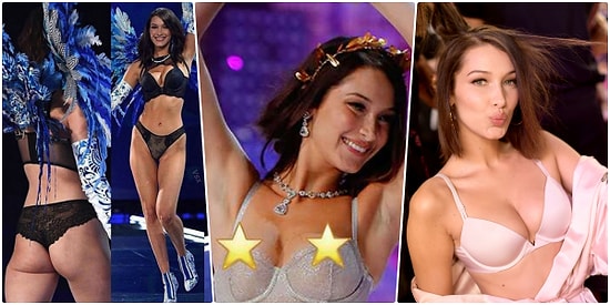 Ne Bitmez Çilesi Varmış! Victoria's Secret Defilesinde Memesi Açılan Bella Hadid Bu Kez de Vücudu Yüzünden Eleştiriliyor!