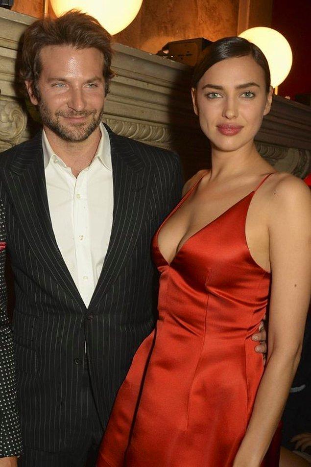 7. Irina Shayk ve sevgilisi Bradley Cooper