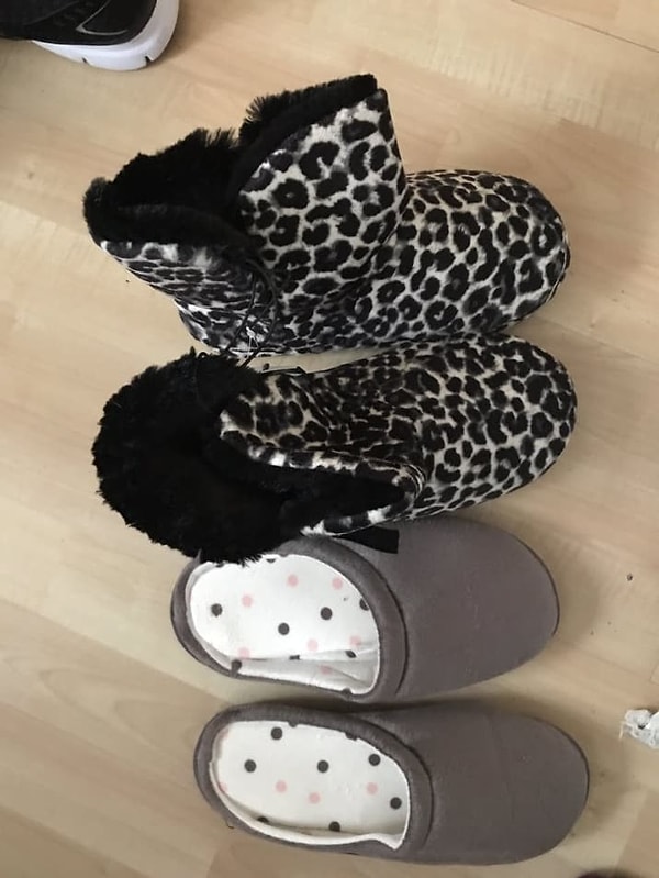 5. Но из-за этого даже дома вы ходите в теплых тапочках, которые скорее похожи на сапоги