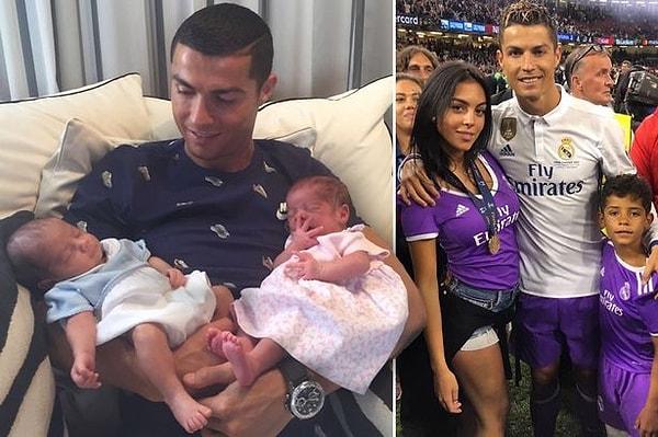 9. Cristiano Ronaldo ise baba olmayı hep istiyor ama doğru kadını bulamıyordu!