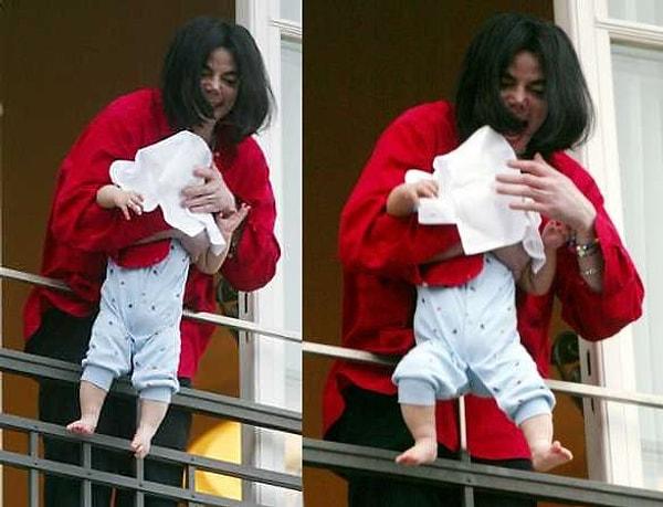 11. Michael Jackson'ın balkondan sallandırdığı meşhur bebeği de bir taşıyıcı anneden...