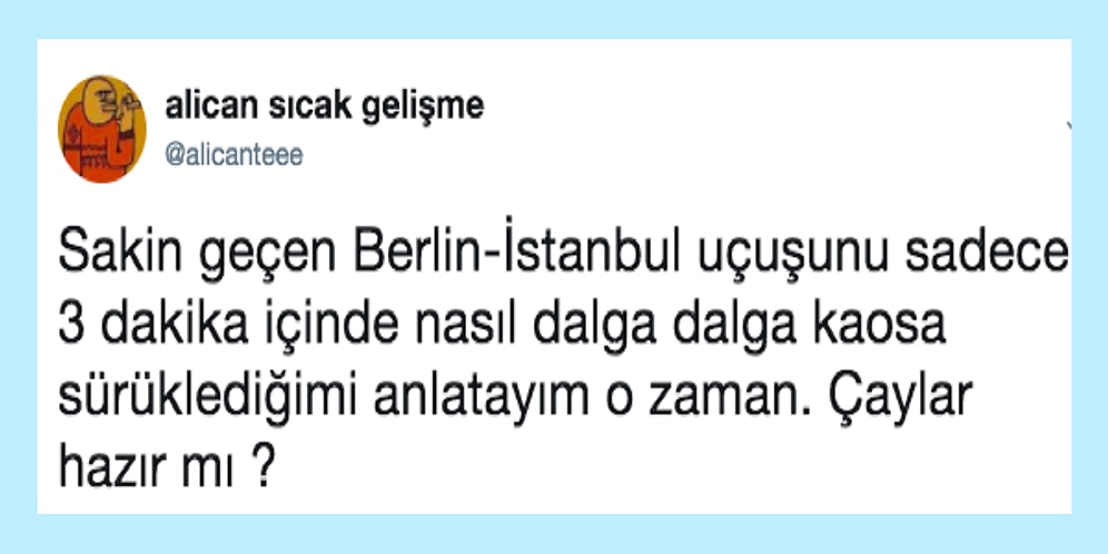 Uçarken Yaşadıklarını Anlatırken Takipçilerini de Uçuran Alicantee'nin Komik Uçuş Anısı