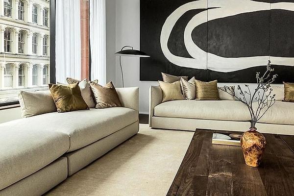 5. Gigi Hadid'in New York'taki dairesi 4 milyon dolar değerinde.