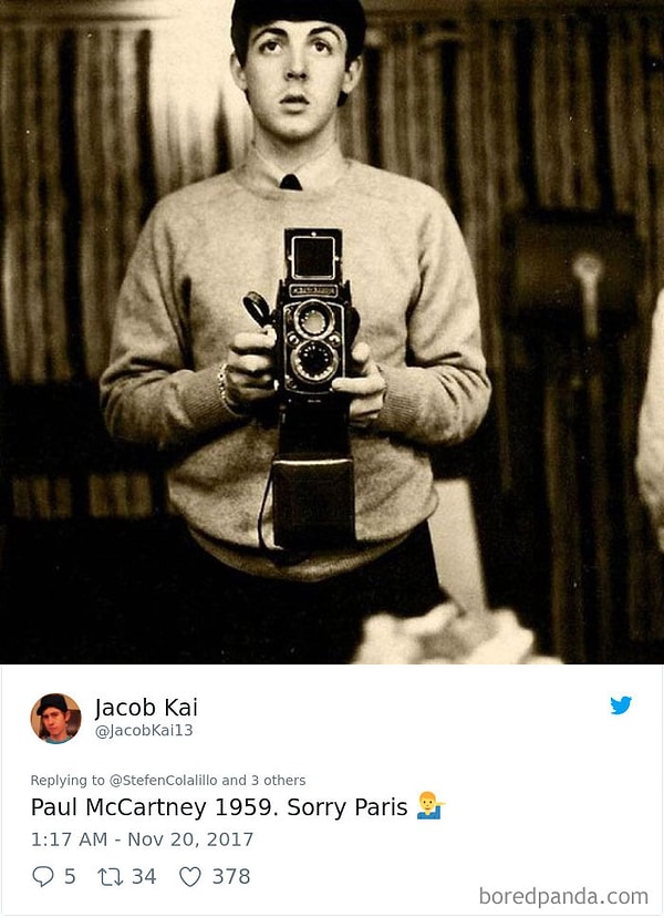 16. «Пол Маккартни в 1959. Прости, Пэрис»