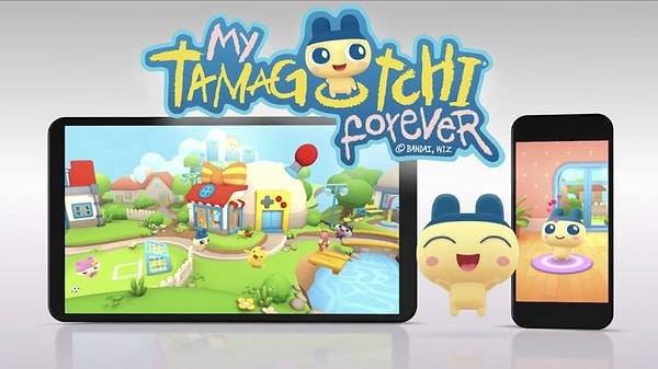 My Tamagotchi Forever telefonlarımıza geliyor.