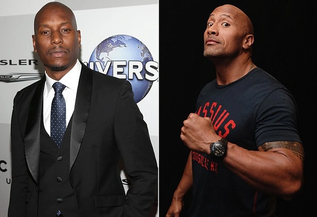 Eylül: Tyrese Gibson vs Dwayne Johnson