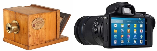 7. İlk portatif fotoğraf makinelerinden, elimizden düşürmediğimiz dijital fotoğraf makinelerine.