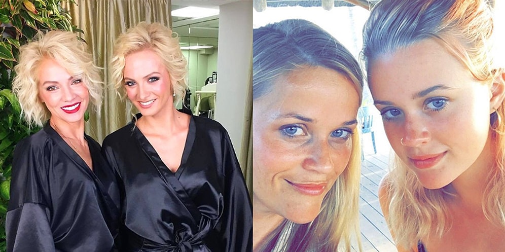 15 шокирующих фотографий матерей с дочками, на которых невозможно понять, кто есть кто!