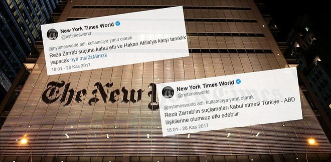 New York Times'ın Türkçe 'Zarrab' Paylaşımı Tartışılıyor: 'Bu Davayla İlgili Herhangi Bir Siyasi Ajandamız Yok'