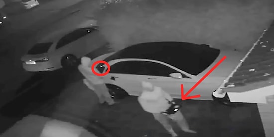 Filmlerde Bile Böylesi Yok: Tereyağından Kıl Çeker Gibi Araba Çalan Hırsızlar Sizi Hayrete Düşürecek!