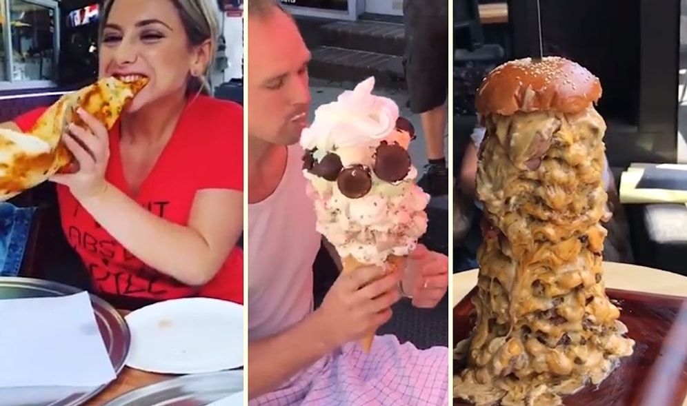 Devasa Boyutlarıyla Şaşırtan Yiyeceklerin Ağız Sulandıran Görüntüleri