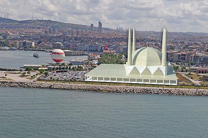 Kadıköy Rıhtıma 'Ulu Cami' Yapılıyor, 20 Bin Kişi Kapasiteli Cami Projesine Koruma Kurulu Onay Verdi