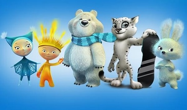 2. Сколько колец на олимпийском флаге?