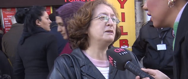 CNN TÜRK muhabiri Fulya Öztürk'ün 'kendime villa yaptırırım, son model bir araba çekerim demiyor musunuz?' sorusuna da yanıtı değişmedi.