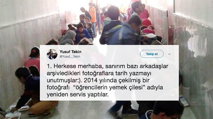 'Göktepe İlkokulu Öğrencilerinin Yemek Çilesi' Haberine MEB Müsteşarı Yusuf Tekin'den Yalanlama Geldi