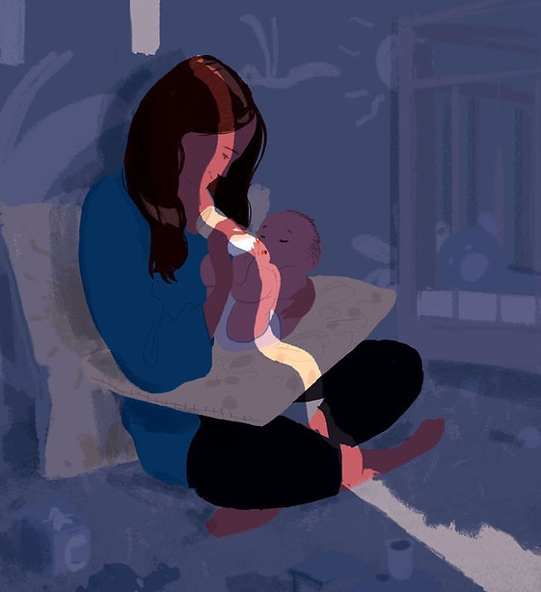 16. Заглядывать в дверь, чтобы увидеть самые драгоценные моменты