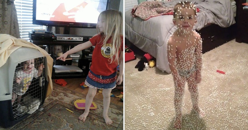 13 фото, наглядно показывающих, чего стоит минута молчания в доме с детьми