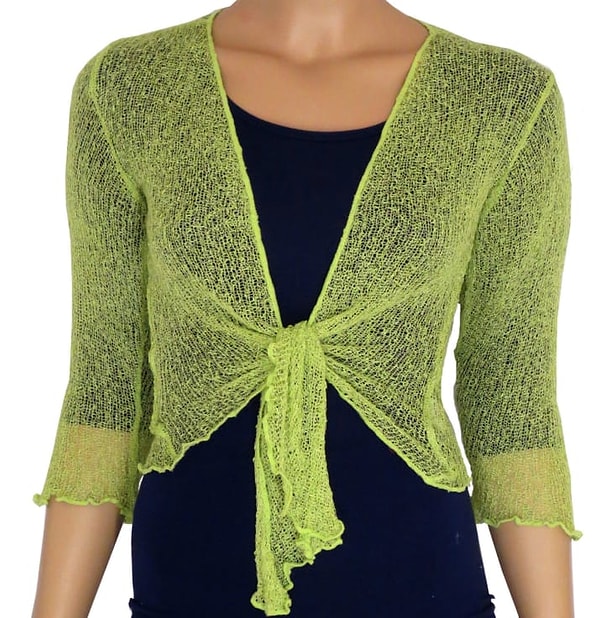 15. Полупрозрачные болеро