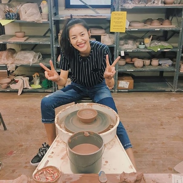 7. Она еще и на курсы и мастер-классы успевает ходить :)