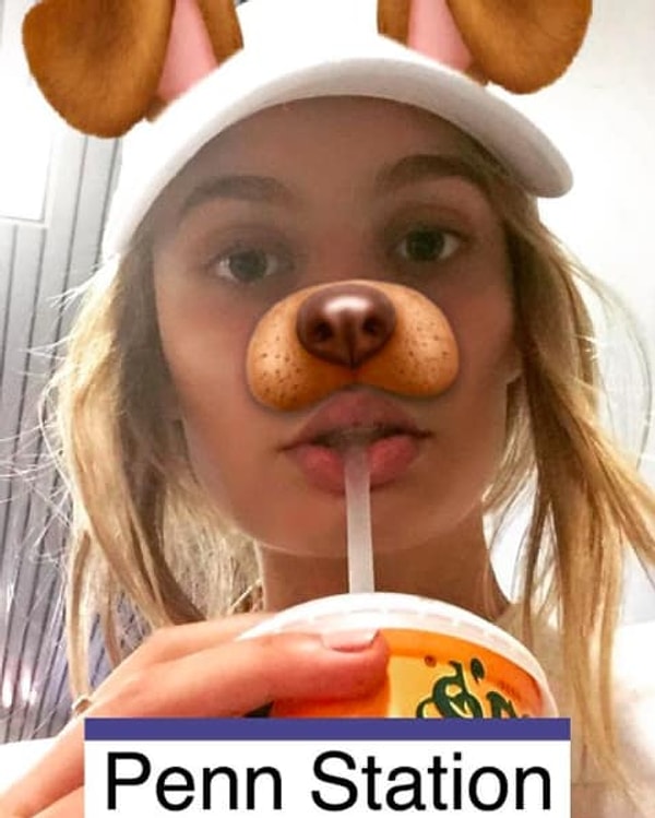 16. Екатерина Григорьева и Розмарин де Кок балуются фильтрами 😅