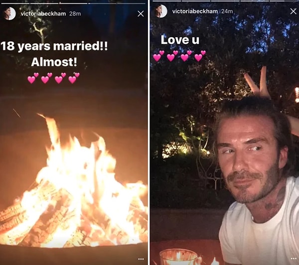 4. Сообщение Виктории за день до свадебной годовщины: