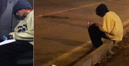 Minibüste Uyuyakalan Ayakkabısız Çocuğun Yürekleri Burkan Görüntüsü