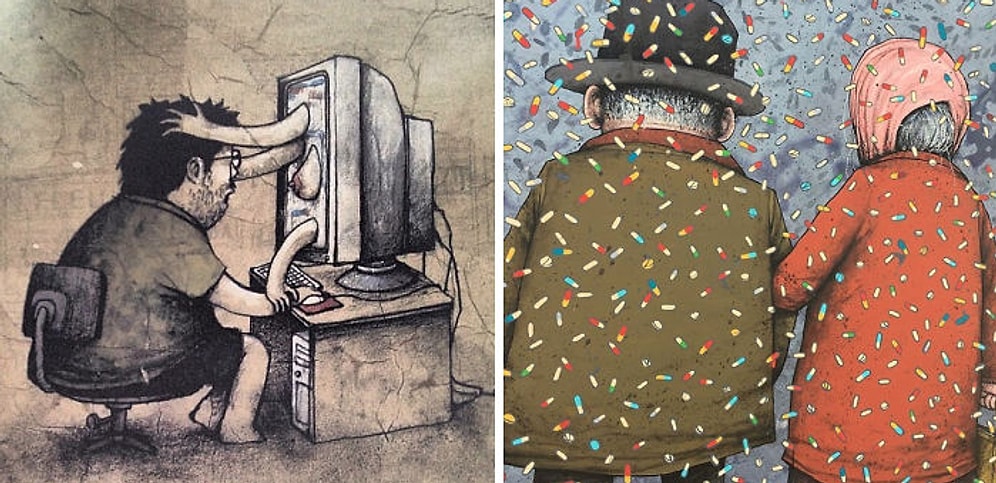 Увидев эти противоречивые иллюстрации, вы захотите о многом задуматься