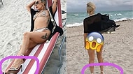 Bu Hafta Bizi Öldürdü Derken Lady Gaga'nın Plajda Topuklu Ayakkabılı Fotoğrafları Hayata Döndürdü!