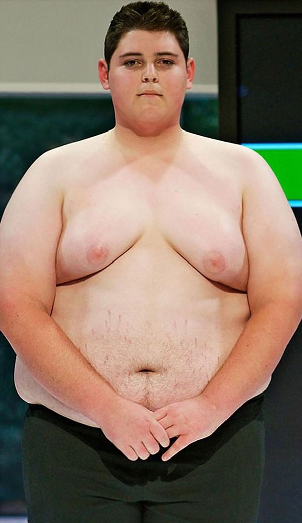 1. Знакомьтесь, это Сэм Руан. В 19 лет он весил приличные 154 кг.