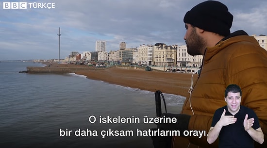 Görme Engelli Yunus Tarık'ın Brighton'a Tek Başına Yolculuğu