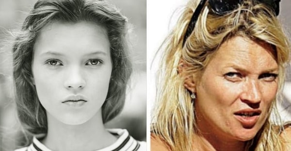 6. Кейт Мосс, 43 года