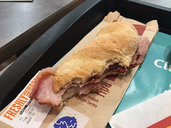 Сэндвич с беконом