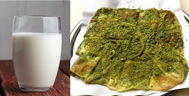 13. Gaziantep'in üç atom bombası gücündeki enerjik kahvaltısı katmer ve sütün kardeşliği.