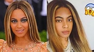 Hık Demiş Burnundan Düşmüş! Beyoncé'nin Tıpkısının Aynısı Gibi Göründüğü İçin Sokakta Yürüyemeyen Kadın!