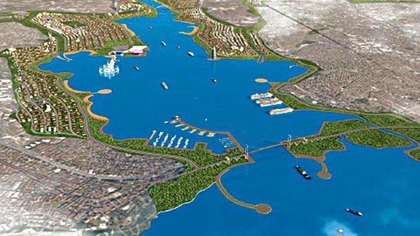 Kanal çalışması çıkan hafriyattan uygun olan materyal ile de Marmara Denizi’ne 3 grup ada yapılması planlanıyor