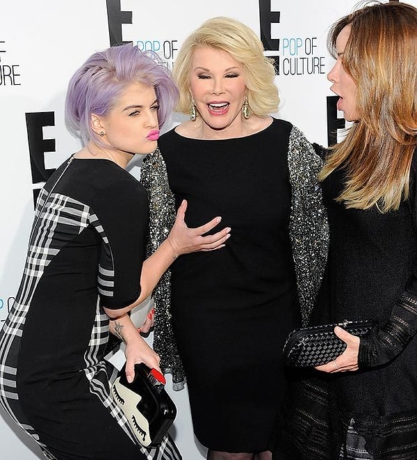 7. Келли Осборн и Джоан Риверз шокируют общественность