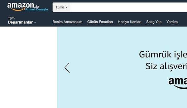 Şimdi bazı kilit bilgiler vermekte fayda var. Amazon.de'nin Türkiye'ye özel uyguladığı ücretsiz kargo kampanyasıyla başlayalım.