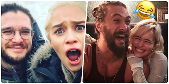 Onlar 2017'nin Belki de En Çok Eğlenenleri! 22 Görselle Game of Thrones Oyuncularının Eğlenceli Anları