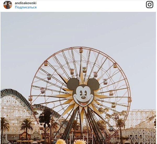 9. Парк развлечений в Анахайме, Калифорния, США