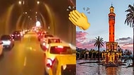 Çiçekler Açmaya Devam Ediyor! İzmir'de İtfaiyeye Yol Veren Duyarlı Sürücüler 👏