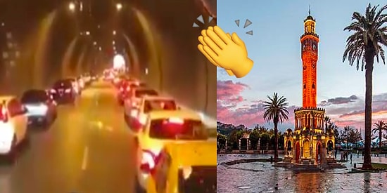 Çiçekler Açmaya Devam Ediyor! İzmir'de İtfaiyeye Yol Veren Duyarlı Sürücüler 👏