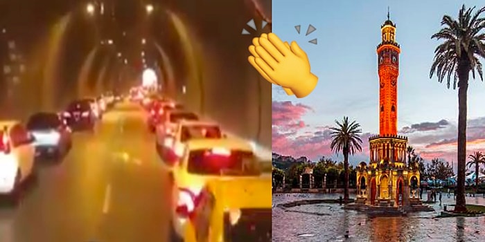 Çiçekler Açmaya Devam Ediyor! İzmir'de İtfaiyeye Yol Veren Duyarlı Sürücüler 👏