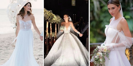 Ünlülerin Giydiği O Rüya Gibi Gelinliklerin Dudak Uçuklatan Fiyatları!