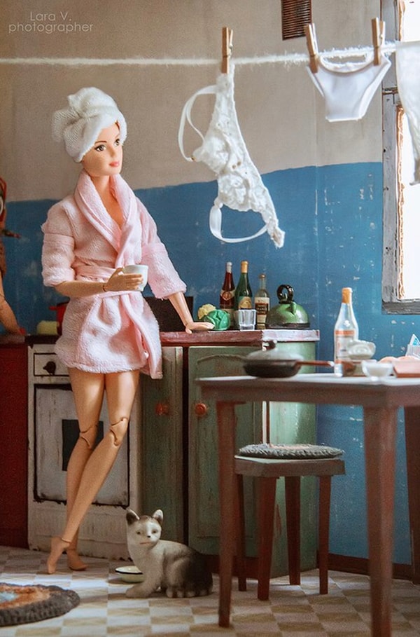 4. Как приятно выпить чашечку чая или кофе на коммунальной кухне! Красота! ☕️