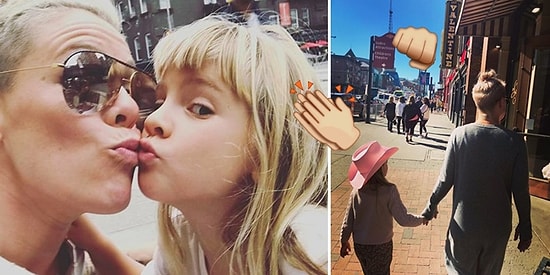 Kızına Gelecekteki Flörtlerine Yönelik Verdiği Tavsiyeyle Tüm Kadınları Gururlandıran Pink!