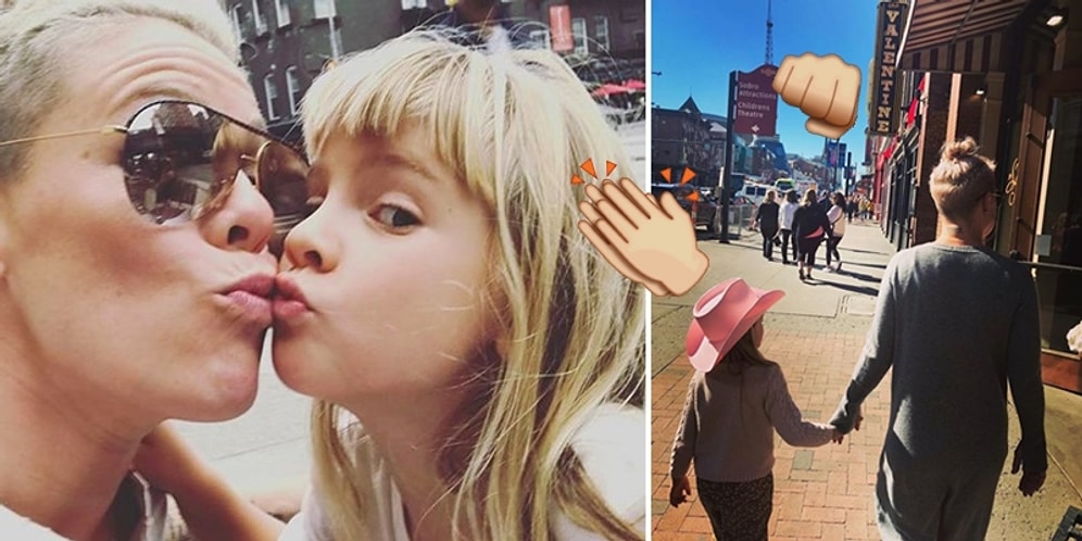 Kızına Gelecekteki Flörtlerine Yönelik Verdiği Tavsiyeyle Tüm Kadınları Gururlandıran Pink!