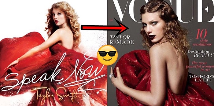 Yeni Albümüyle Yeni Bir Sanatçı Kimliğine Bürünen Taylor Swift'in Yolculuğunu Simgeleyen Vogue Kapağı